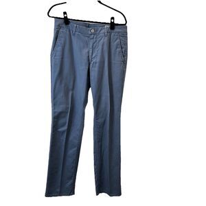Bonobos Straight Fit Mens Pants Size 32X32 Blue Washed Chinos Trousers